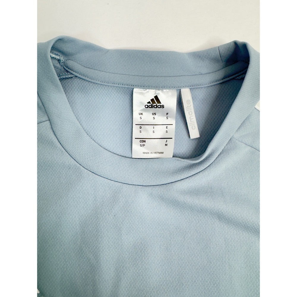 Adidas ClimaLite Athletic T-Shirt Jersey Activewear‎ Number 15 Gray - Picture 5 of 13